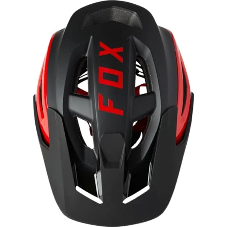 FOX SPEEDFRAME PRO HELMET, CE Trail Helm - black - red - Größe S – Bild 6