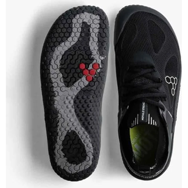Vivobarefoot Herren Outdoorschuh Motus Strength, Wanderschuh in Obsidian/Grey, Größe 46 EU, Synthetikmaterial, Schnürverschluss – Bild 5