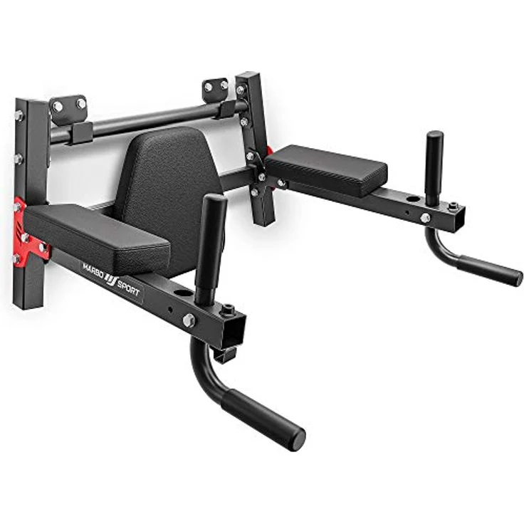Marbo Sport Die multifunktionale Dip-Station/Klimmzugstange für die Wandmontage (2in1) MH-U205 | Made in EU – Bild 2