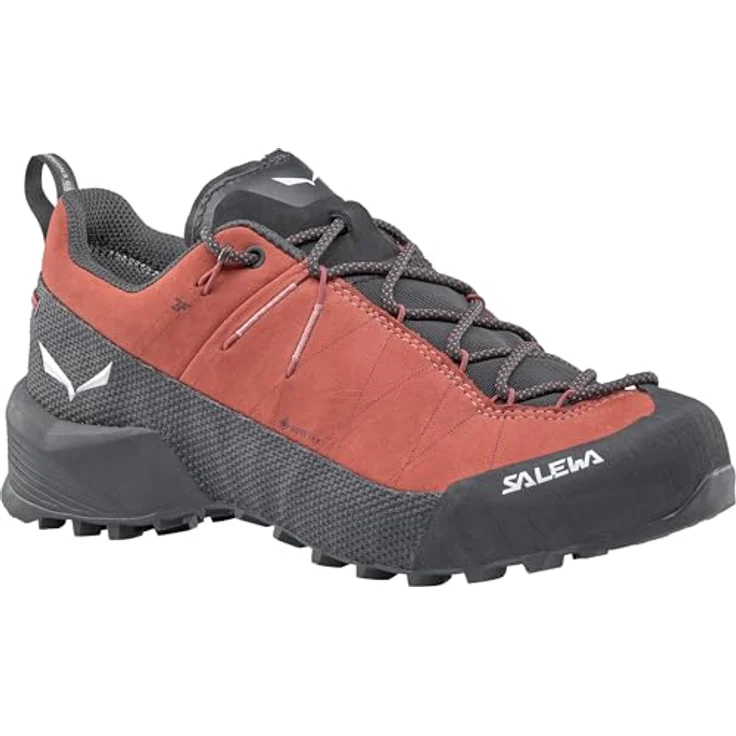Salewa Wildfire Leather 2, Wanderschuhe mit GORE-TEX® Futter und POMOCA® Außensohle, Etruscan Red Black – Bild 3