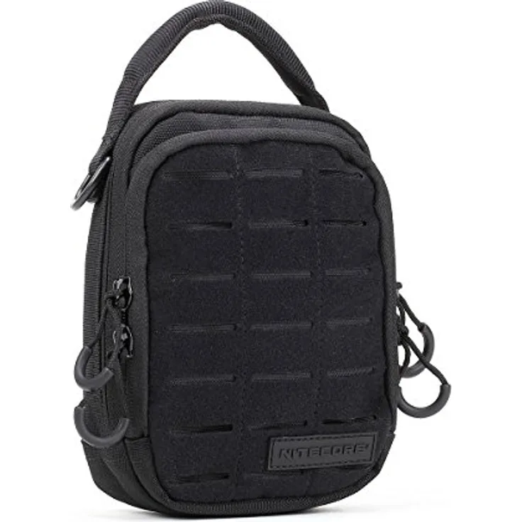 NiteCore Utility Pouch nup20, Fahrradtasche aus 1000D Cordura, nur 304 g, kompakte Abmessungen 22x16x5 cm