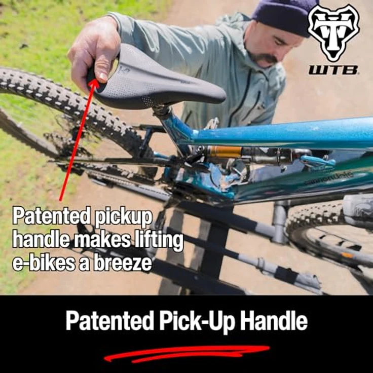 Wtb Devo Velosattel, 142 x 257 mm, mittlere Polsterung, mit Pickup-Griff für E-Bikes – Bild 3