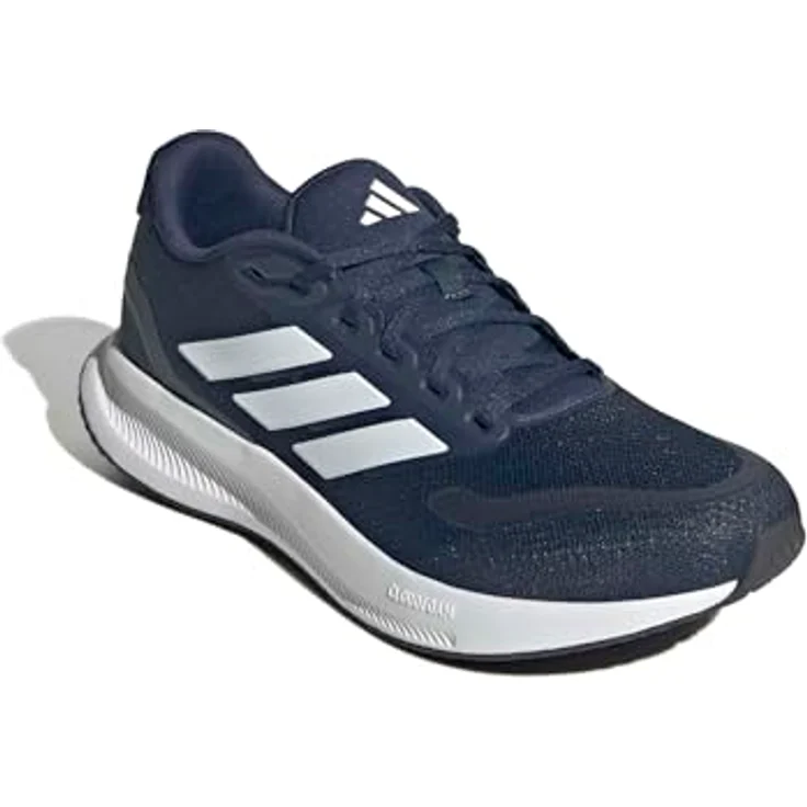 Lotto Runfalcon Laufschuhe, Herren, Atmungsaktives Obermaterial, Leichte EVA-Zwischensohle, Rutschfeste Gummisohle, Verstärkter Fersenbereich, legink/ftwwht/cblack, Größe 42 – Bild 4