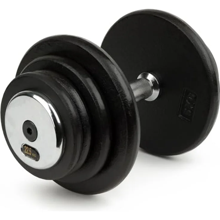 Sport-Thieme Kompakthantel aus Gusseisen | 15 Gewichtsklassen: 2,5 kg - 40 kg | Studioqualität | Markenqualität – Bild 2