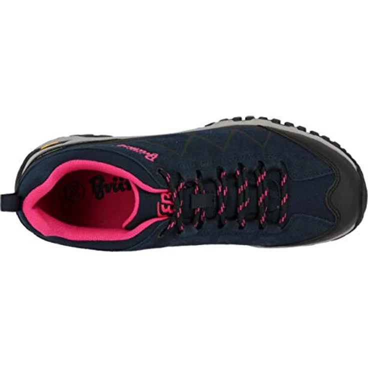 Brütting Damen Wanderschuhe, Outdoorschuhe (Größe 37), Gummi-Laufsohle, flexibel, blau – Bild 5