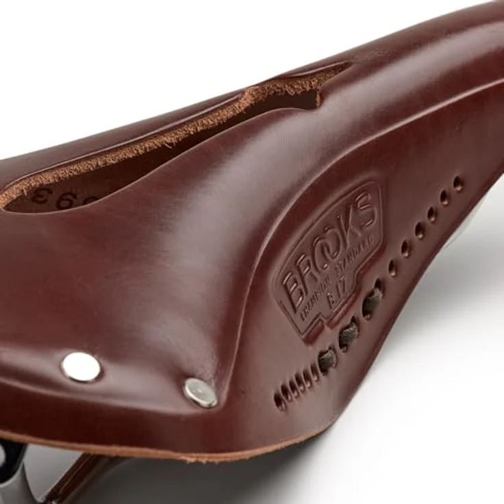 Brooks England B17, Velosattel aus Echtleder mit Aussparung für optimalen Komfort, schwarz – Bild 6