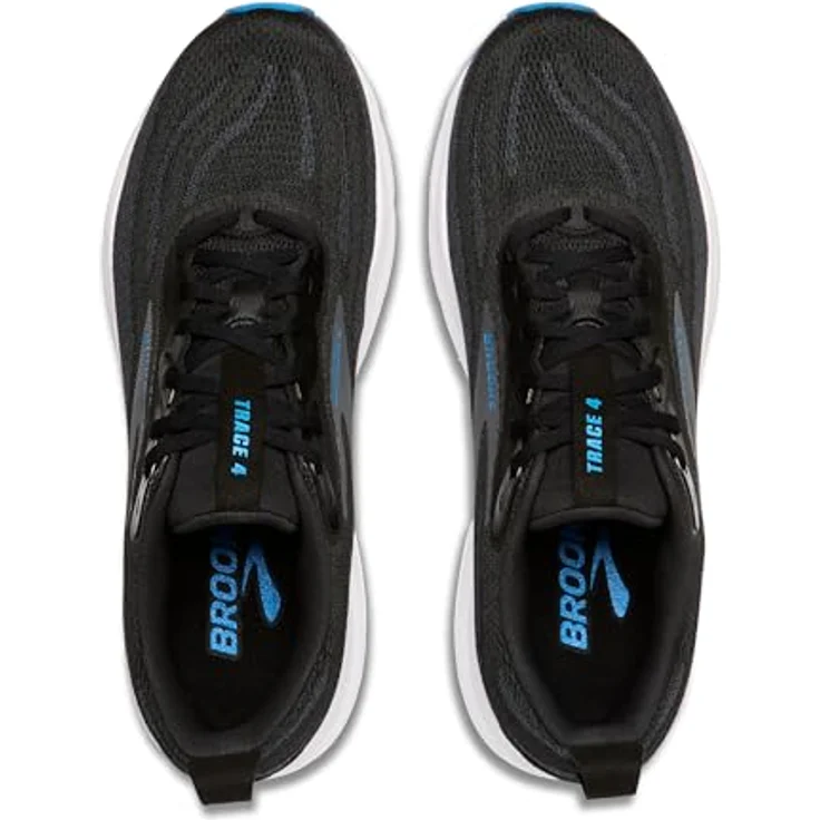 Brooks Trace 4 Herren Laufschuhe, Schwarz, Neutralschuh mit flexiblem Textilobermaterial und minimaler Dämpfung, EU 40 UK 6 – Bild 5