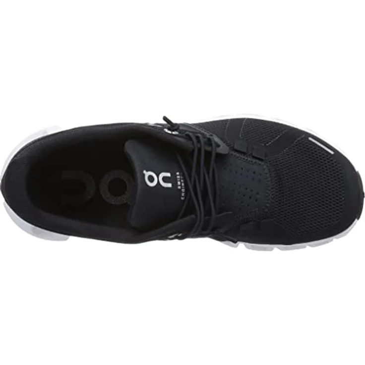 ON CLOUD 5, Lauf- und Sportschuhe aus Textil & Synthetik, Schwarz, Größe 10 1/2 – Bild 5