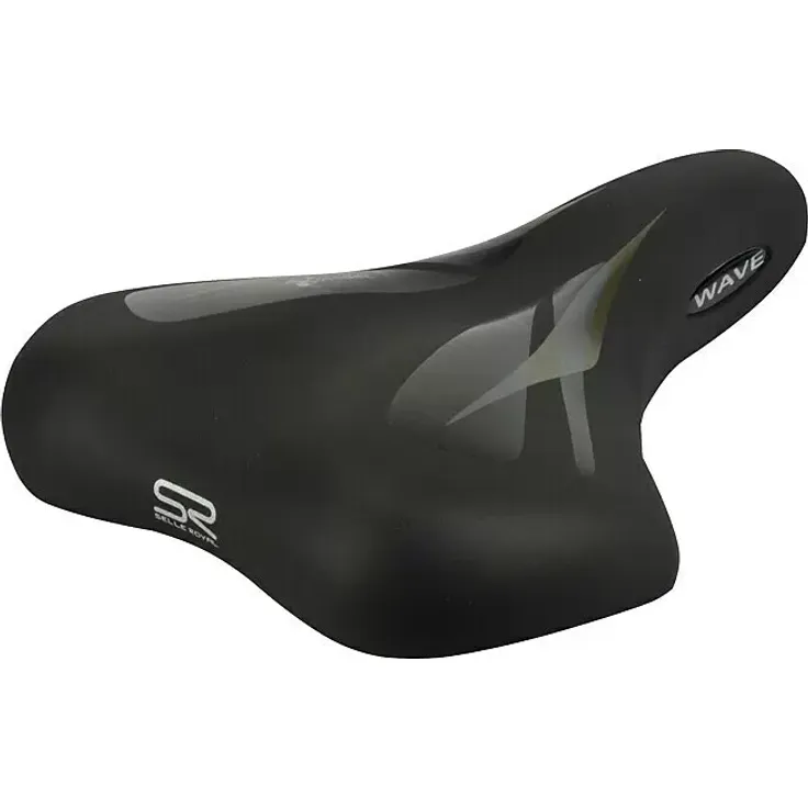 Selle Royal Fahrradsattel für Damen-Trekking-Räder, Royalgel mit optimalem Sitzkomfort und integrierter Satteltaschen-Befestigung