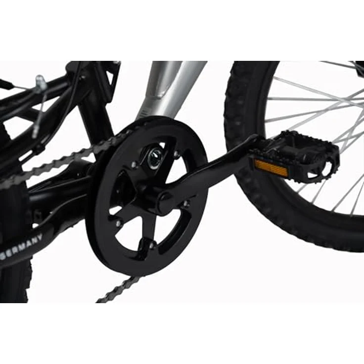 WYLD Kinder-Mountainbike Fully Zodiac 20'', 6 Gänge, RH 31 cm, grau, für Körpergröße 120-140 cm – Bild 3