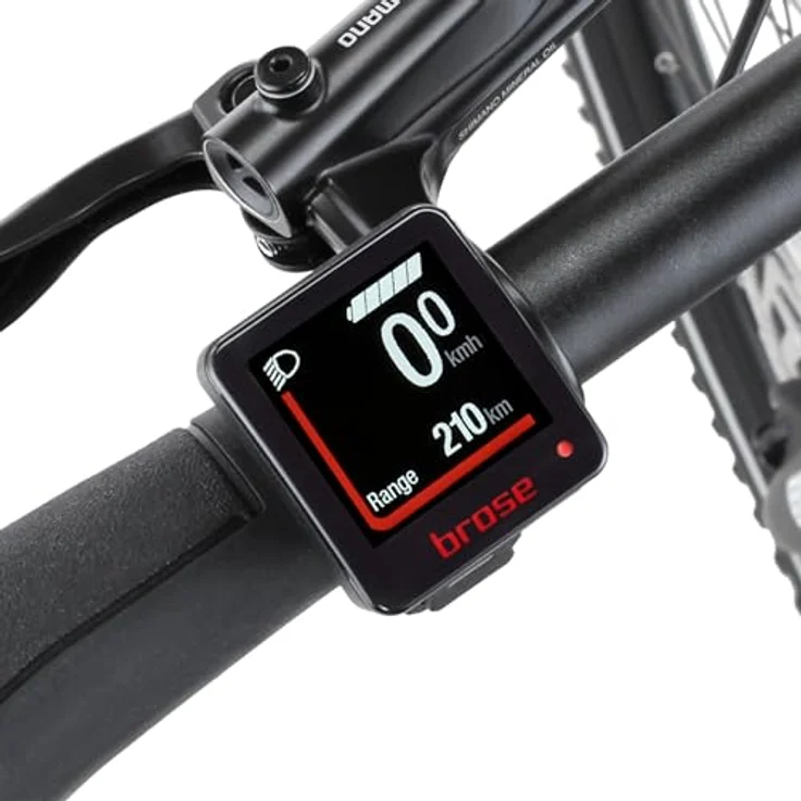 FISCHER E-Bike ATB TERRA 6.8I 711 Ultimate, 55 cm Rahmenhöhe, 711 Wh Akku, BROSE Mittelmotor, 9-Gang Kettenschaltung, StVZO-zugelassen – Bild 8