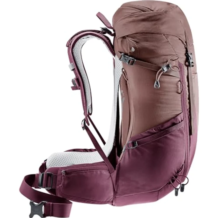 deuter Futura 24 SL Damen Wanderrucksack, Aircomfort Netzrücken-System, Active-Comfort-Fit Rückensystem, gepolsterte Hüftflossen, Vorrichtung für Trinksystem – Bild 3