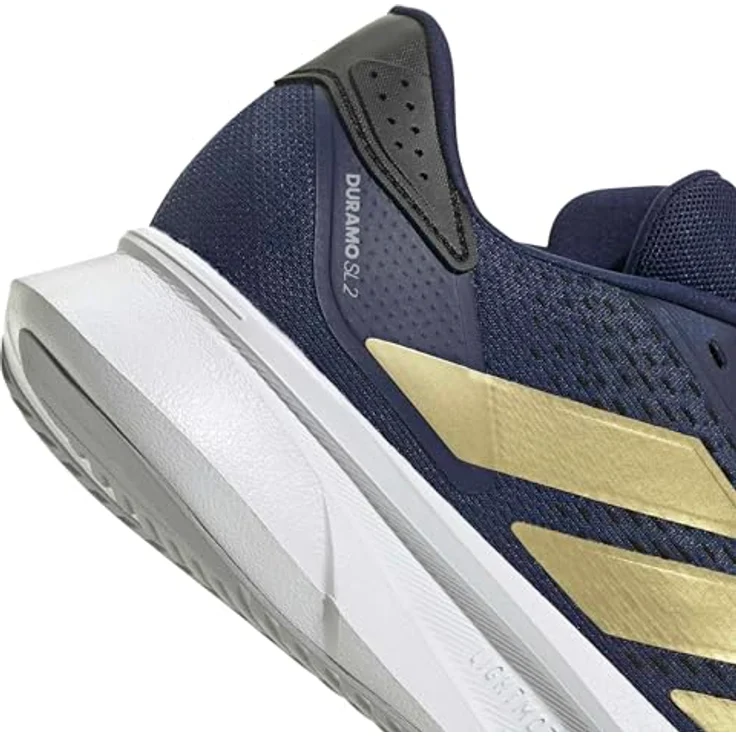 ADIDAS Damen Laufschuh Duramo SL 2 W, leichtes Mesh-Obermaterial mit optimaler Dämpfung, schwarz – Bild 5