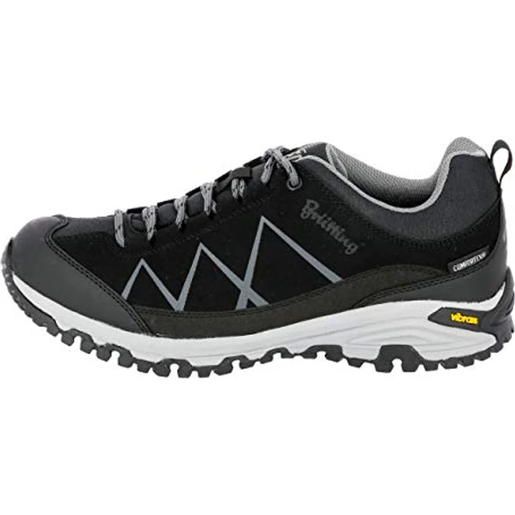BRÜTTING Kansas, Outdoorschuh für Herren, robust und bequem, Synthetik/Textil, schwarz – Bild 2