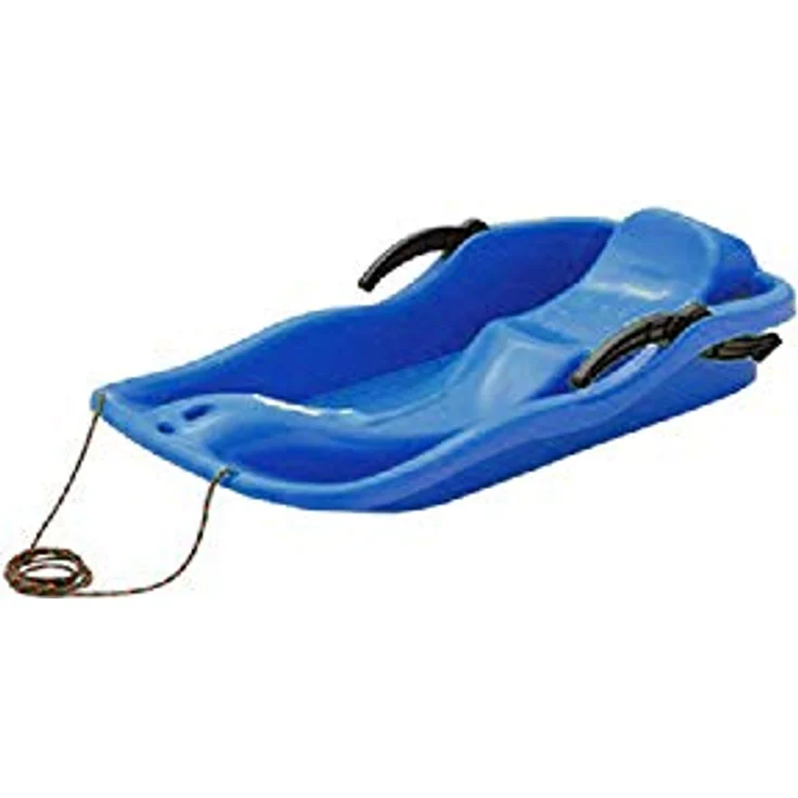 Prosperplast Kinderschlitten Race Rodelschlitten Rennschlitten Schlitten blau – Bild 3