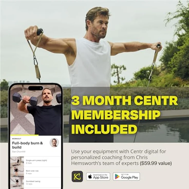 Inspire Kabelzugstation Functional Trainer FTX, kompakter DAP mit 2 x 75 kg Gewichtsblöcken, schwarz – Bild 7