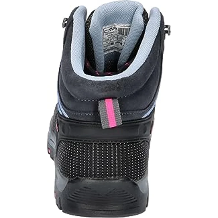 CMP KIDS RIGEL MID WP TREKKING SHOES, Graue Wanderschuhe in Gr. 38 mit wasserdichtem Obermaterial und FullOn GRIP-Sohle – Bild 5