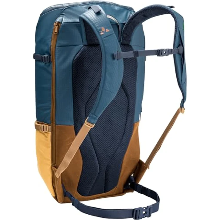 VAUDE Cityrucksack CityGo II 30 Liter Blau, Laptop-Fach, Rolltop, wasserdicht, Damen & Herren – Bild 2