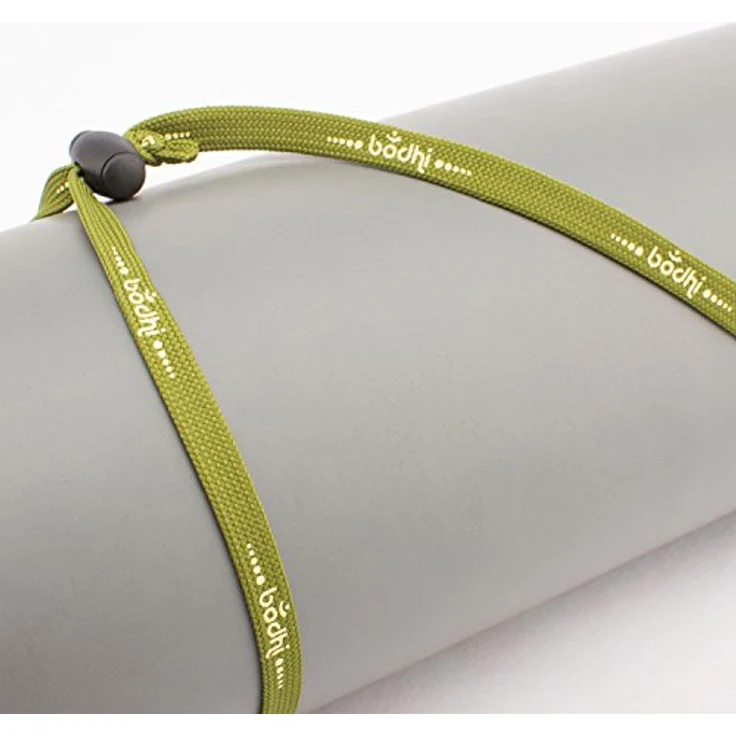 Bodhi | Universal-Yogamatten-Tragegurt | Carry Strap | Grün | verstellbare Schlaufe | einfach und günstig | Gurt für Yogamatte – Bild 3