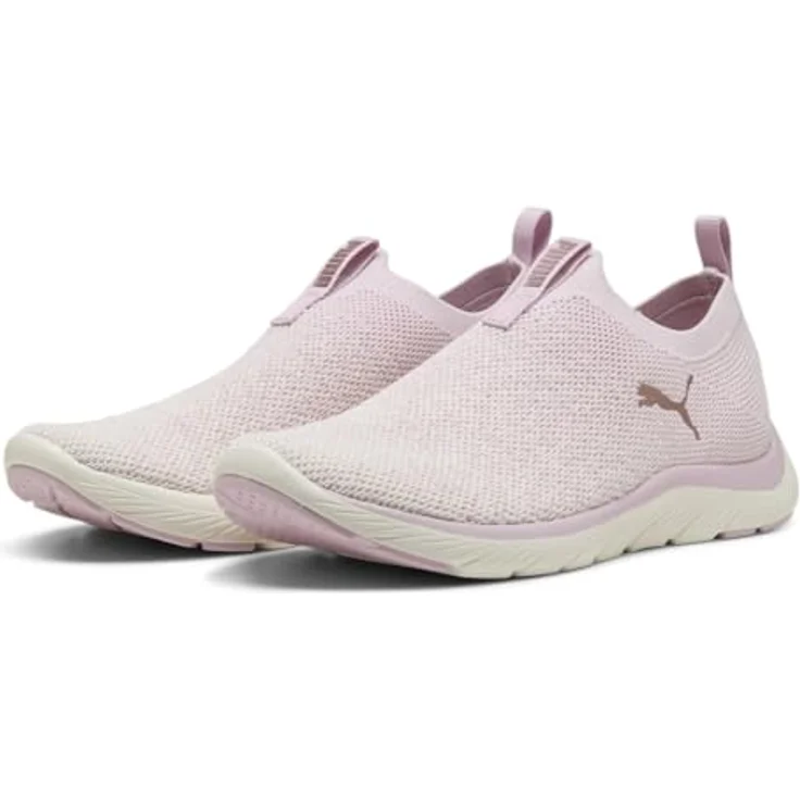 Puma Softride Remi Slip-on Knit Wn's, Damen Laufschuhe mit SOFTRIDE-Dämpfung, pink, Größe 38 – Bild 1