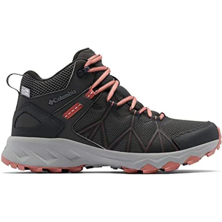 Columbia Peakfreak II Mid Outdry, Damen Wanderschuhe mit optimaler Knöchelunterstützung, grau – Bild 6