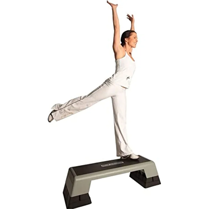 Gymstick Aerobic Stepper, höhenverstellbares Step-Board mit rutschfester Oberfläche in leuchtenden Farben – Bild 5