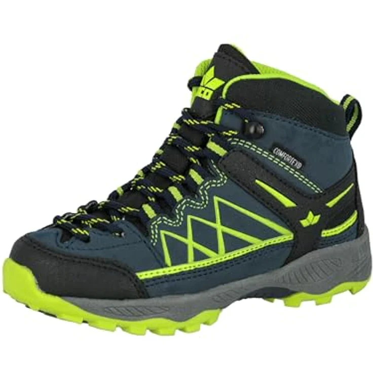 Lico Griffin High, Jungen Wanderschuhe, robustes Synthetik-Obermaterial, Wechselfußbett, Blau, Größe 29 – Bild 1
