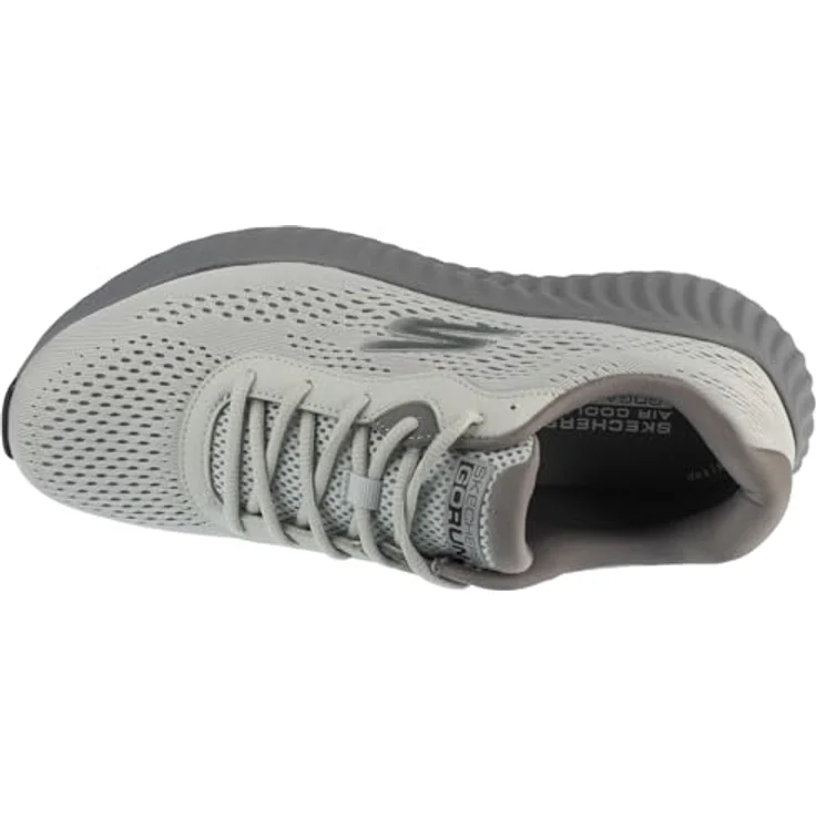 Skechers Go Run Now - Lightdrive 220382-GYCC, Herren Laufschuhe mit atmungsaktivem Obermaterial und Gummisohle, grau – Bild 3