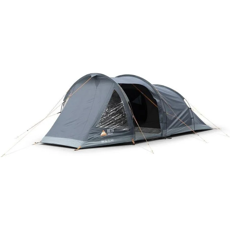 Vango Beta 350XL, 3-Personen Zelt mit 4000mm Wassersäule, schnell aufzubauen, robustes Sentinel Fabric, Midnight Bedrooms