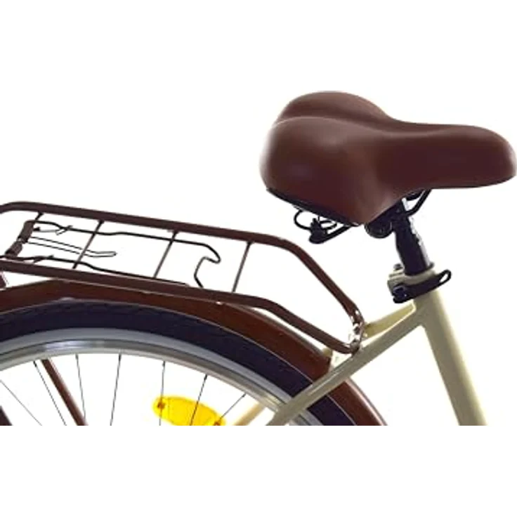 Ty-Trade 28 Zoll Mädchen Damen City Fahrrad Rad Bike 3 GANG NEXUS Reflex Beige - 3 Gang Nexus Nabenschaltung, Rücktrittbremse, inkl. abnehmbarer Korb – Bild 3