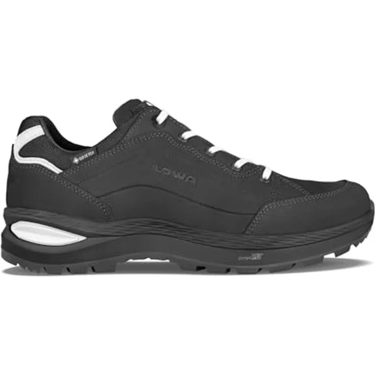 Lowa RENEGADE EVO GTX LO Ws, Multifunktions-Wanderschuhe aus Nubukleder mit GORE-TEX® Futter, schwarz/weiß, Größe 41.5 – Bild 2