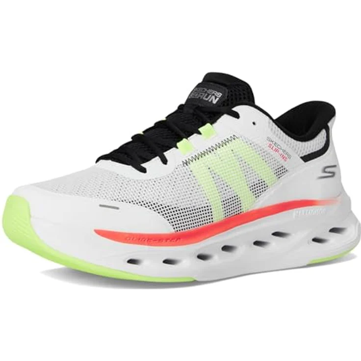 SKECHERS MAX CUSHIONING GLIDE, Laufschuhe mit Heel Pillow-Technologie, weiß – Bild 7