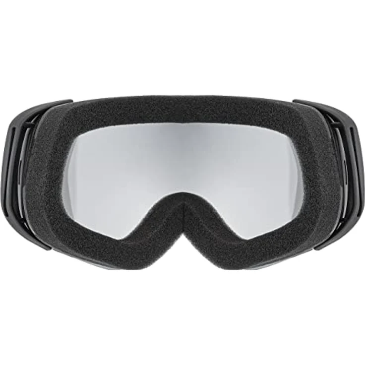 uvex Kinder Skibrille scribble FM sph, black/silver-clear, one size - 100% UV-Schutz, sphärische Doppelscheibe – Bild 3