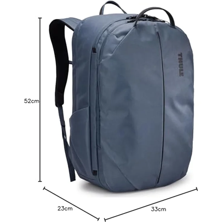 Thule Aion Wanderrucksack 52 cm, grau, 100% Polyester, 33 x 23 x 52 cm – Bild 13