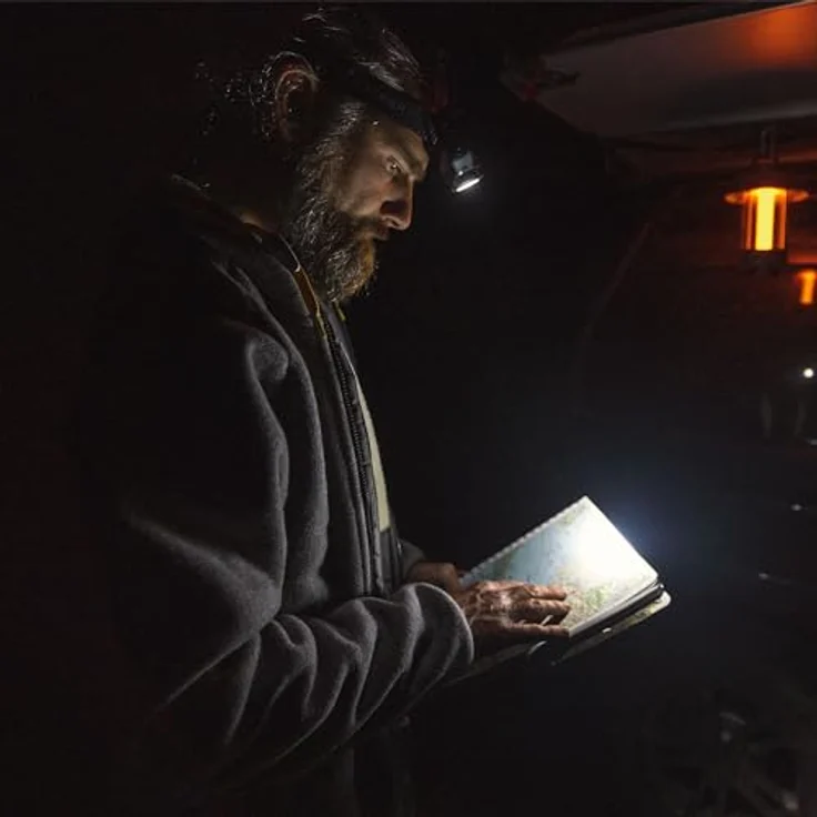 Ledlenser MH3, LED Stirnlampe mit Advanced Focus System und schwenkbarem Mechanismus, Mehrzweck-Design – Bild 5