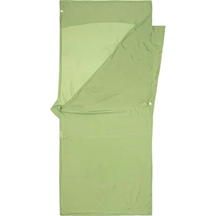 Cocoon Insect Shield TravelSheet, ultraleichter Reiseschlafsack aus 100 % Seide, 220 cm, mit Insektenschutz und seitlichem Klettverschluss – Bild 2
