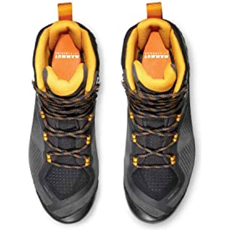 Mammut Sapuen High GTX Men, Herren Wanderschuhe mit Flextron Technology und Gore-Tex®, Größe 42, Schwarz – Bild 4