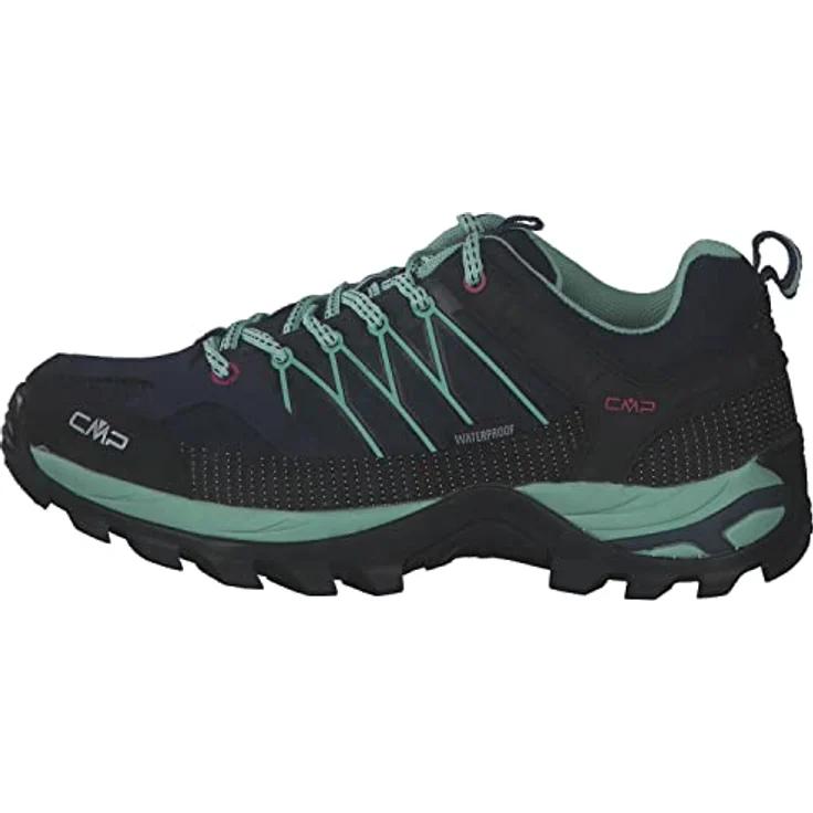 CMP Rigel LOW 3Q54456, Damen Trekking Schuhe, waterproof, isolierend, atmungsaktiv, Textil/Leder – Bild 2