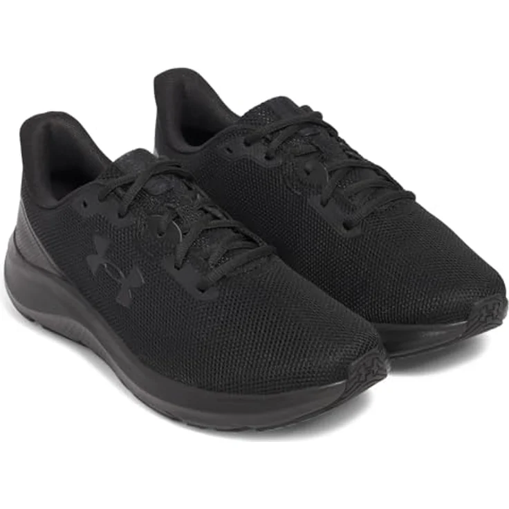 Under Armour Charged Pursuit 4 Laufschuhe Damen, atmungsaktives Mesh-Obermaterial, Schuhgröße: 46 EU, Schwarz – Bild 3