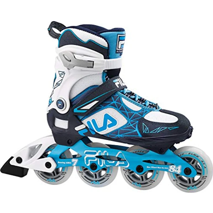 Fila Inline Skate Legacy Pro 84, Damen Inlineskates mit hoher Knöchelunterstützung, Fila Air Flow-System, Aluminium-Platte, ABEC 7 Lager, 84 mm Räder mit 83A Härte – Bild 2