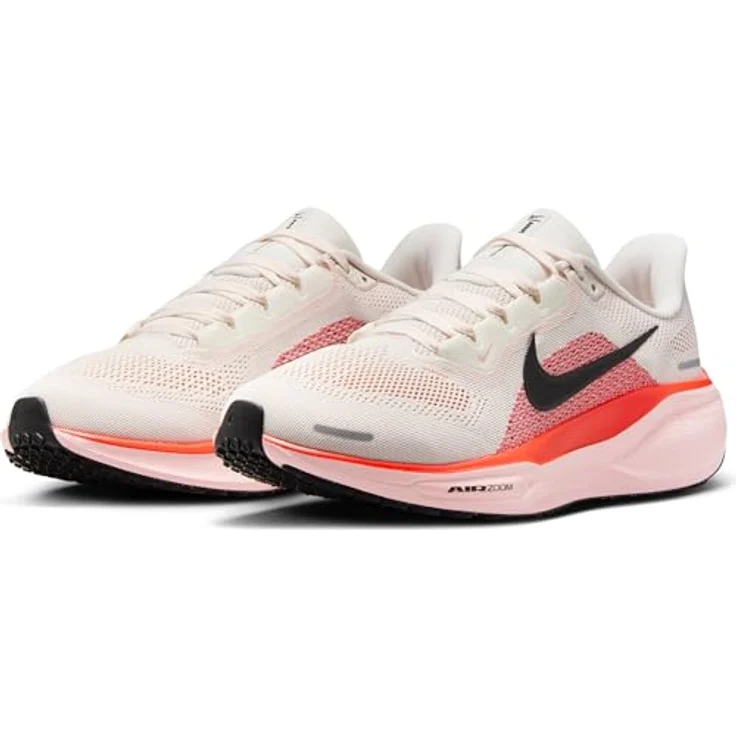 Nike Air Zoom Pegasus 41 Damen Laufschuh, beige, mit atmungsaktivem Mesh, reaktionsfreudiger Dämpfung und Gummi-Außensohle – Bild 2