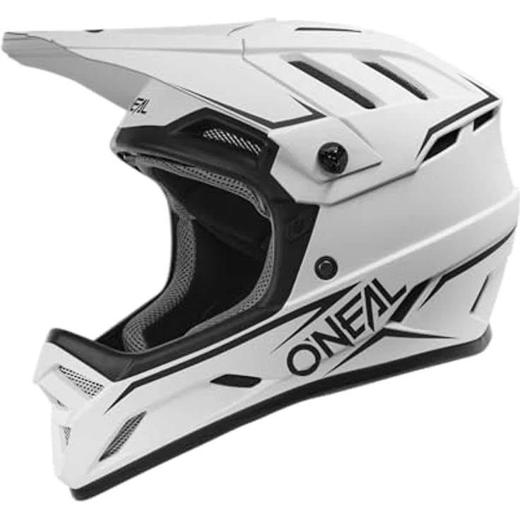 O'Neal Helm BACKFLIP SOLID, MTB Fahrradhelm mit Sicherheits- und Komforttechnologien, weiß L (59/60 cm) – Bild 2