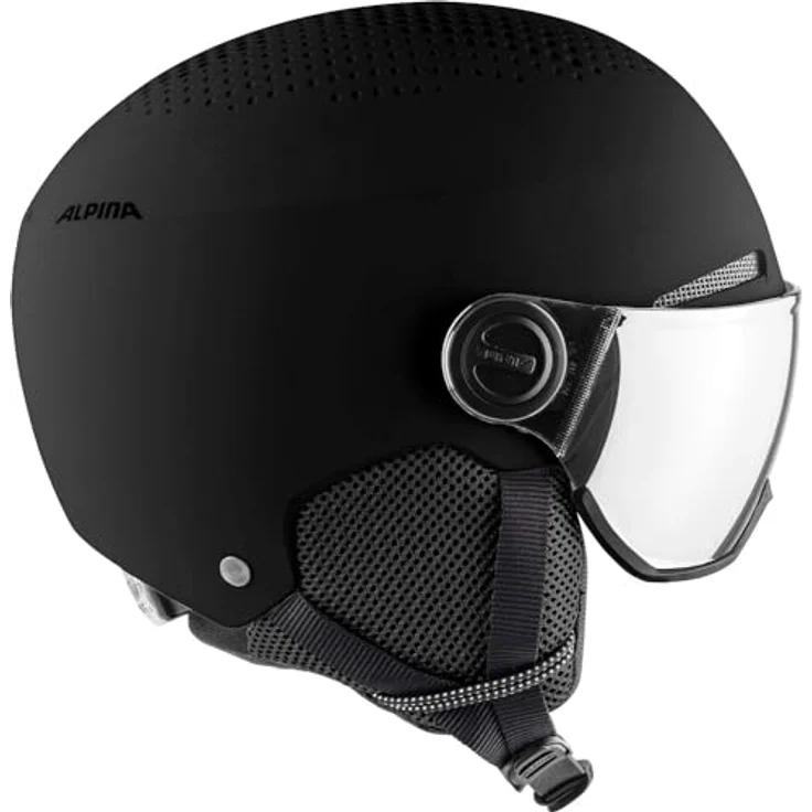 ALPINA SPORTS Arber Visor, Skihelm (58 - 61 cm, L) mit Hartschalenkonstruktion, verspiegeltem Visier und aktivem Ventilationssystem – Bild 3