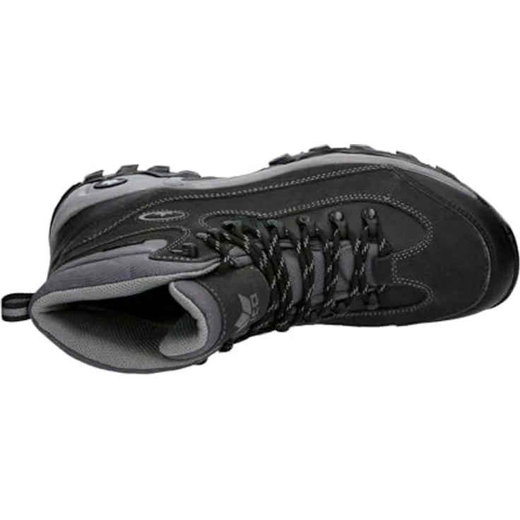 Lico Trekkingstiefel Milan 37, Veloursleder mit herausnehmbarer Innensohle und stark profilierter Gummi-Laufsohle – Bild 5