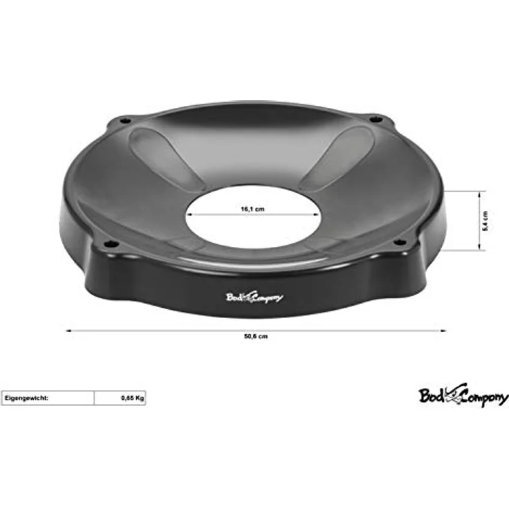 Bad Company Ballschale für Gymnastikbälle von 45 cm bis 85 cm I Stapelhilfe für Fitnessbälle - Preisvergleich – Bild 3