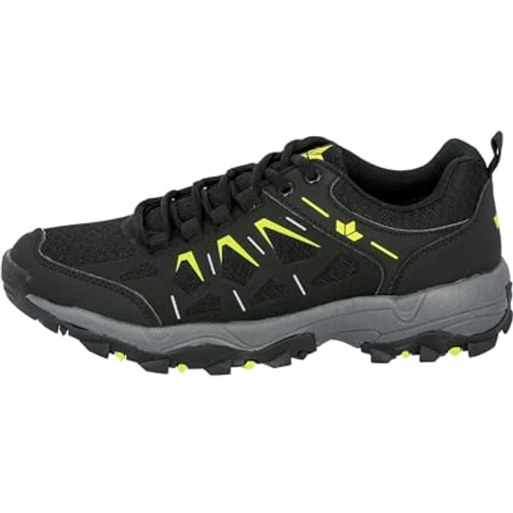 Lico Sierra Outdoorschuh, Wanderschuh mit Wechselfußbett und Obermaterial aus Nylon, schwarz – Bild 2