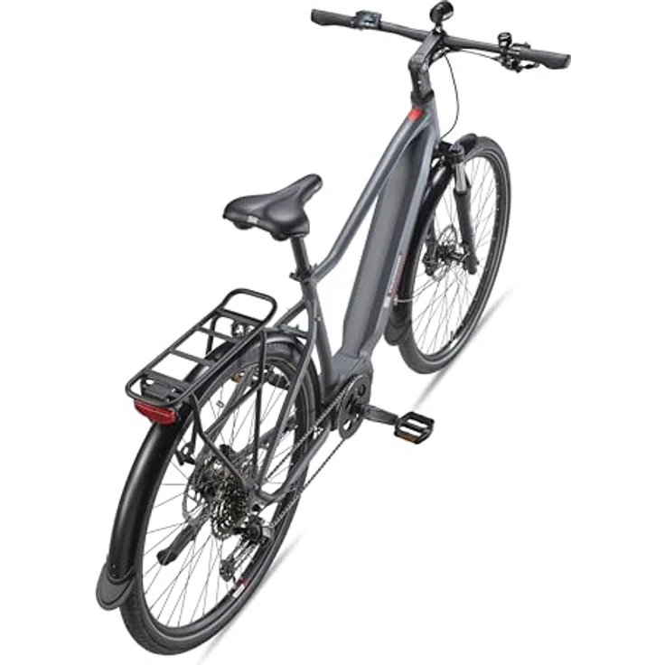 TELEFUNKEN E-Bike Herren 29 Zoll, Elektrofahrrad Mittelmotor, 10-Gang Shimano Kettenschaltung, Hydr. Scheibenbremsen - Pedelec SUV-Bike, SUV700 in schwarz – Bild 3