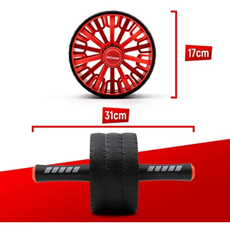 NEOLYMP Bauchroller für drei Trainingsstufen – Ab Wheel Bauchtrainer Roller Abroller Bauchmuskel Roller Abs Roller Bauchrolle Ab Roller Bauchtrainer Bauch Roller Training Ab Wheels Abs Wheel – Bild 5