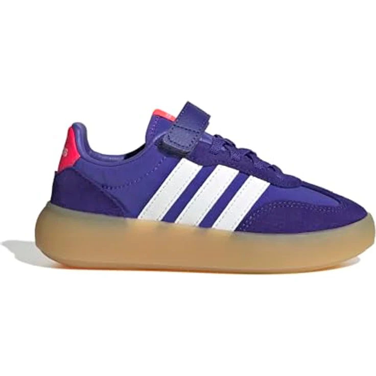 adidas KJ6822_430 Laufschuhe, Größe 31 EU, Solar Purple / Cloud White / Solar Turbo, elastische Schnürsenkel mit Klettverschluss – Bild 3