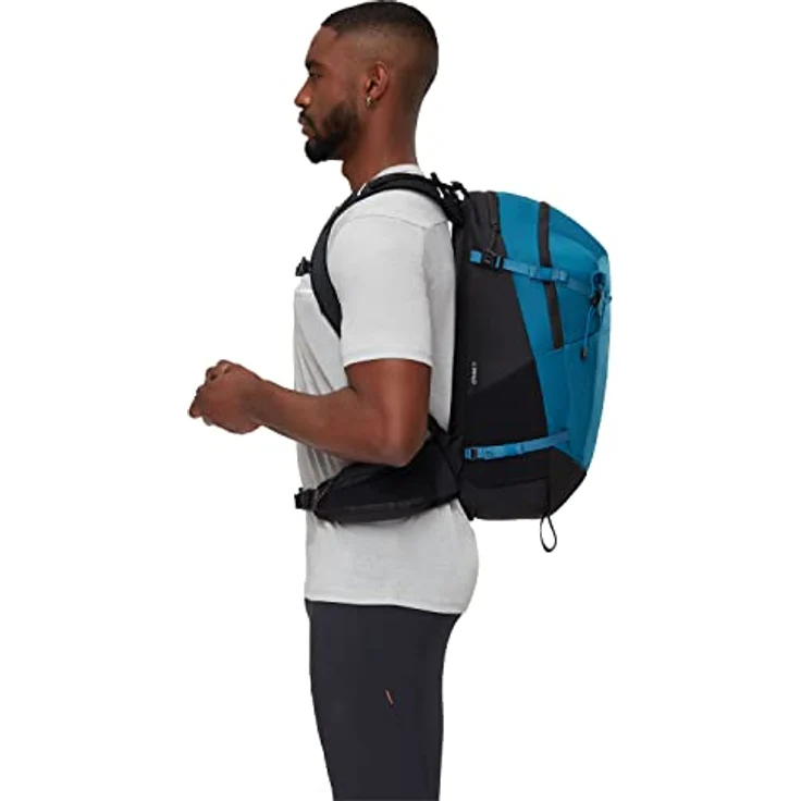 Mammut Lithium 25, Wanderrucksack 25 L mit Trinksystem und Tragesystem, saphirschwarz – Bild 3